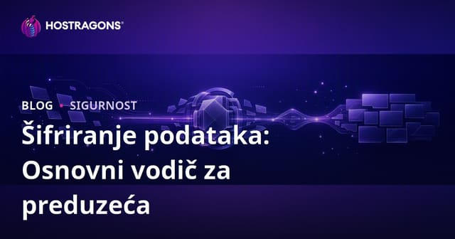 Šifriranje podataka: Osnovni vodič za preduzeća