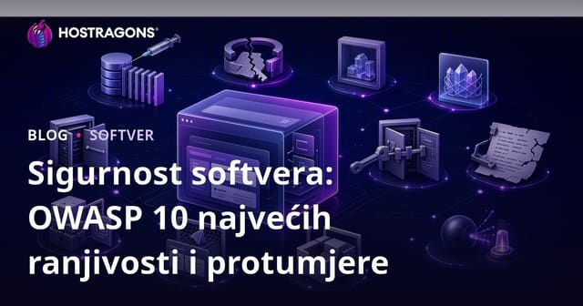 Sigurnost softvera: OWASP 10 najvećih ranjivosti i protumjere