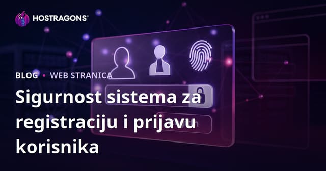 Sigurnost sistema za registraciju i prijavu korisnika