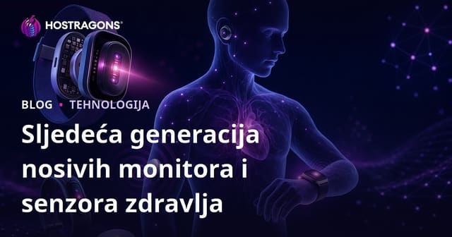 Sljedeća generacija nosivih monitora i senzora zdravlja