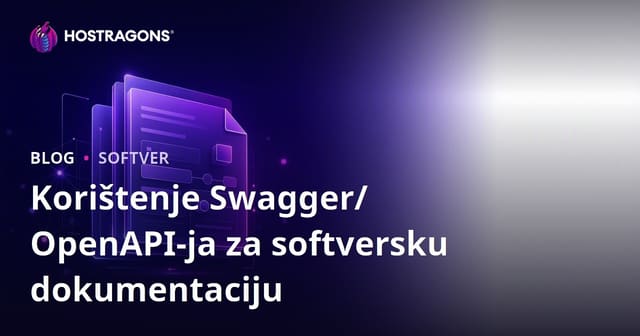 Korištenje Swagger/OpenAPI-ja za softversku dokumentaciju