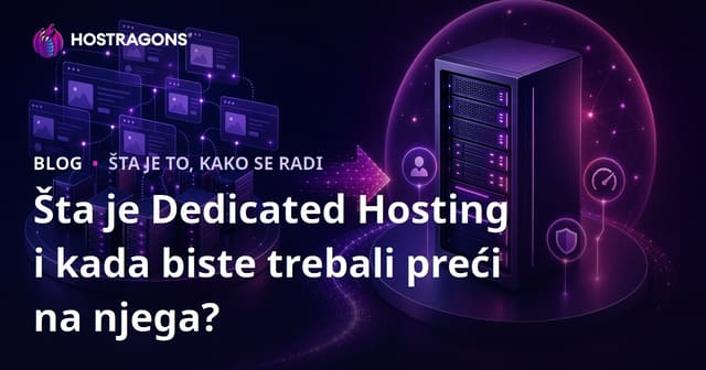 Šta je Dedicated Hosting i kada biste trebali preći na njega?