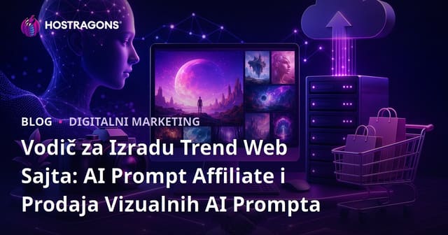 Vodič za Izradu Trend Web Sajta: AI Prompt Affiliate i Prodaja Vizualnih AI Prompta