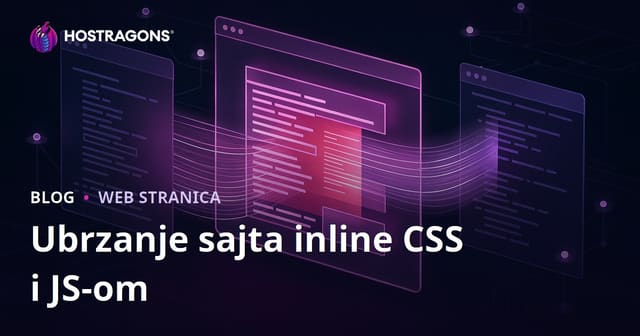 Kako ubrzati otvaranje stranice pomoću inline CSS i JS kodova