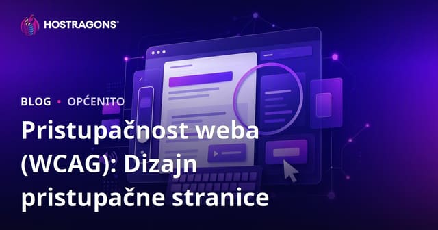 Pristupačnost weba (WCAG): Dizajn pristupačne stranice
