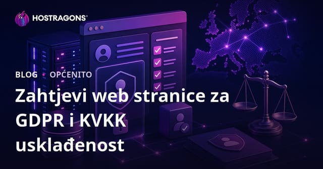 Zahtjevi web stranice za GDPR i KVKK usklađenost