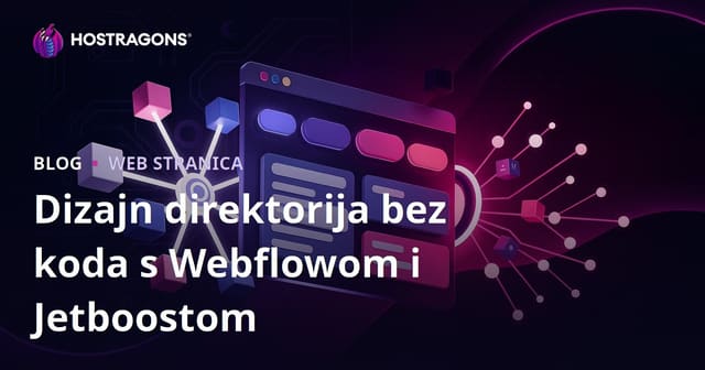 Webflow i Jetboost: Kodsko Napredni Dizin s Filtriranjem bez Programiranja (No-Code)
