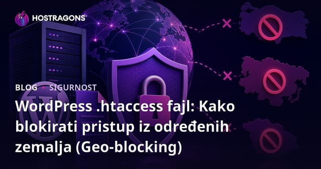 WordPress .Htaccess fajl: Kako blokirati pristup iz određenih zemalja (Geo-blocking)