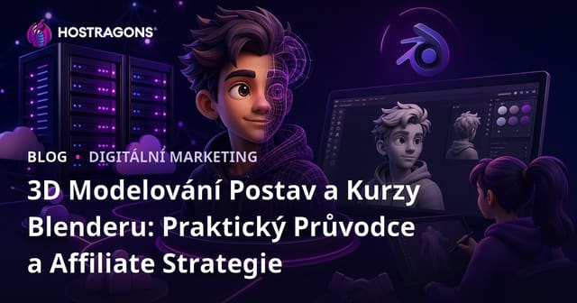 3D Modelování Postav a Kurzy Blenderu: Praktický Průvodce a Affiliate Strategie