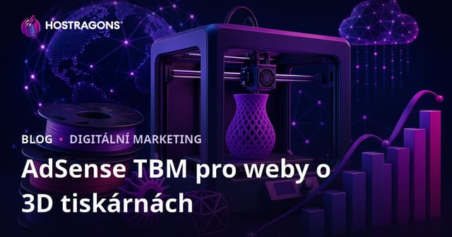 AdSense CPM hodnoty pro weby o 3D tisku a recenzích filamentů v roce 2026