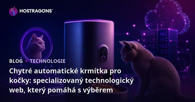 Chytré automatické krmítka pro kočky: specializovaný technologický web, který pomáhá s výběrem