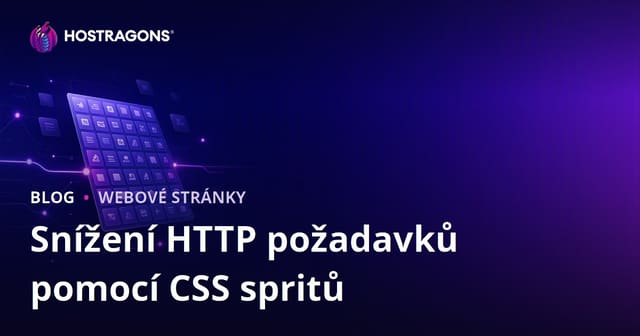 Jak snížit počet HTTP požadavků pomocí techniky CSS sprites