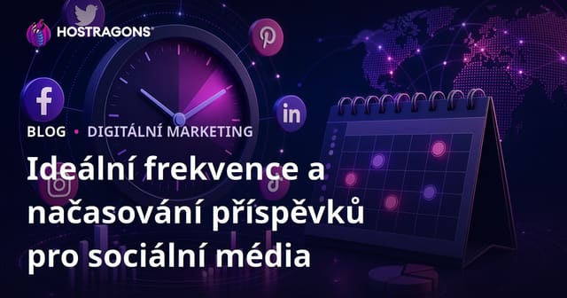 Ideální frekvence a načasování příspěvků pro sociální média