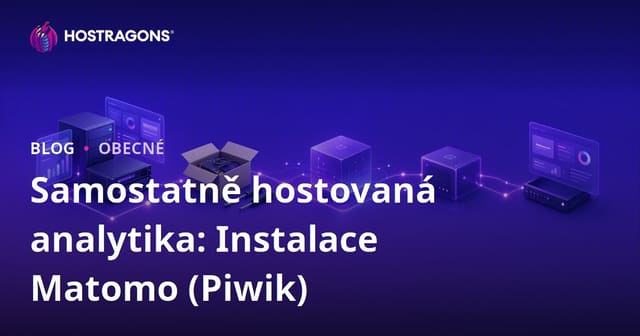 Samostatně hostovaná analytika: Instalace Matomo (Piwik)