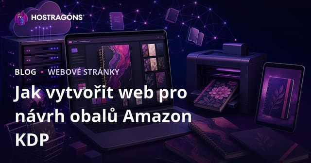 Jak založit web pro návrhy obálek sešitů a diářů pro Amazon KDP