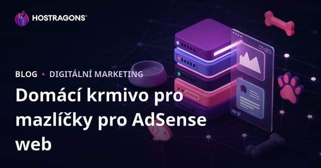 Webová stránka AdSense pro domácí recepty na krmivo pro domácí mazlíčky