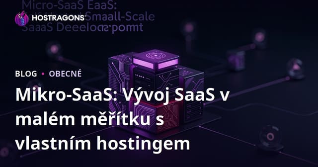 Mikro-SaaS: Vývoj SaaS v malém měřítku s vlastním hostingem