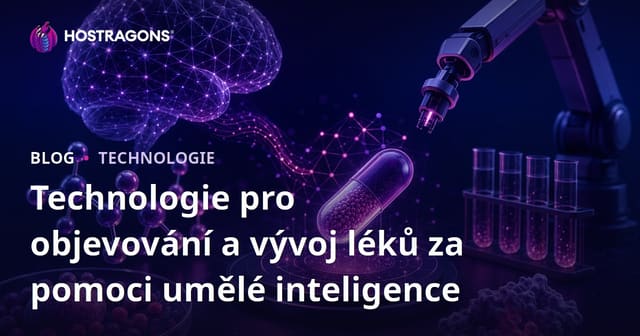 Technologie pro objevování a vývoj léků za pomoci umělé inteligence