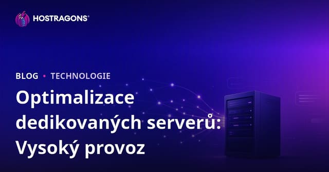Optimalizace dedikovaného (pronajatého) serveru pro weby s vysokou návštěvností