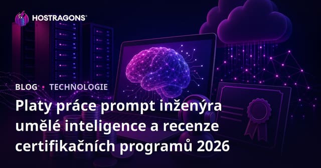 Platy práce prompt inženýra umělé inteligence a recenze certifikačních programů 2026