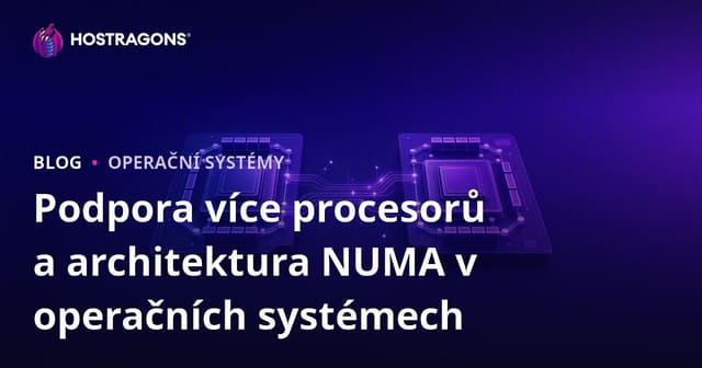 Podpora více procesorů a architektura NUMA v operačních systémech