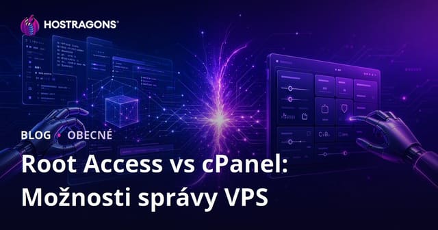 Root Access vs cPanel: Možnosti správy VPS