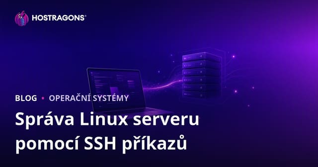 SSH příkazy pro správu linuxového serveru: Základní kódy pro webmastery