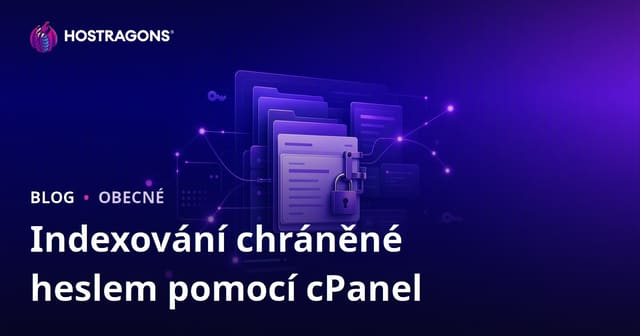 Indexování chráněné heslem pomocí cPanel