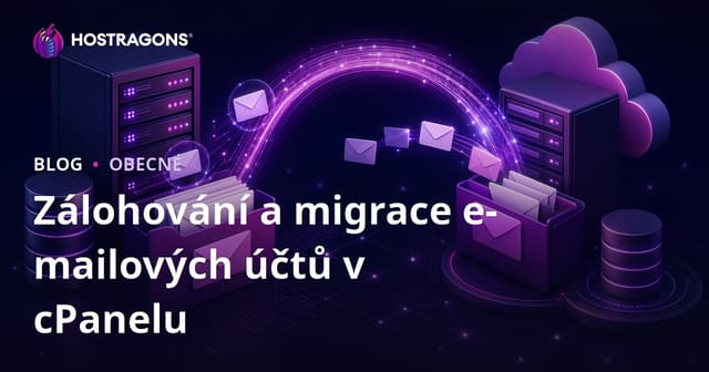 Zálohování a migrace e-mailových účtů v cPanelu