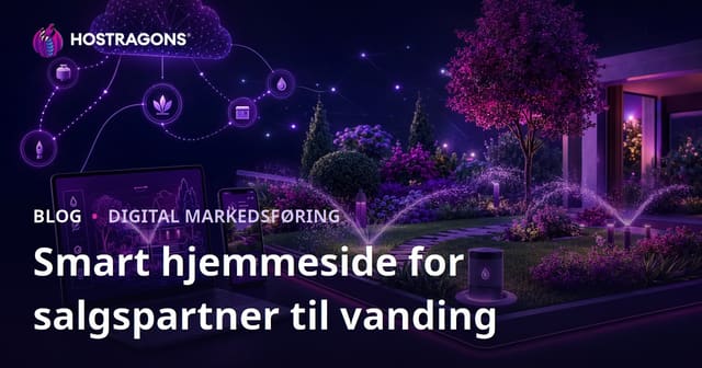 Kun affiliate-side for smarte vandingssystemer og haveautomatisering – sådan bygger du en profitabel niche i 2026