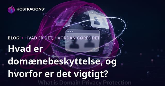 Hvad er domænebeskyttelse, og hvorfor er det vigtigt?