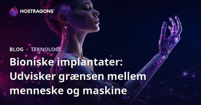 Bioniske implantater: Udvisker grænsen mellem menneske og maskine