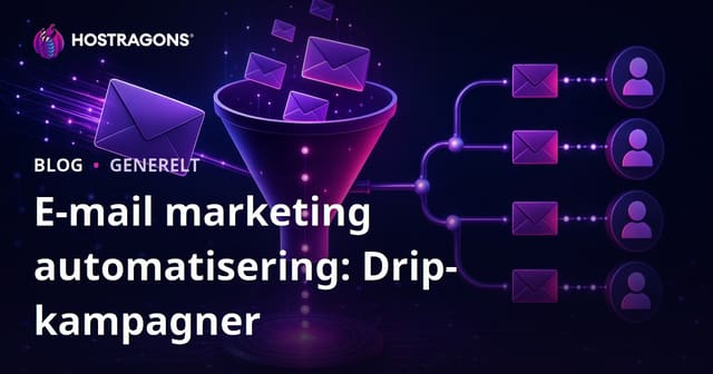 E-mail marketing automatisering: Drip-kampagner