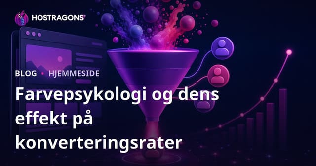 Farvepsykologi og dens effekt på konverteringsrater