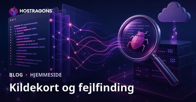 Kildekort og fejlfinding