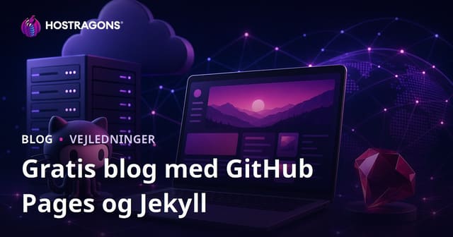 Sådan opretter du en helt gratis blog med GitHub Pages og Jekyll – uden hostingudgifter