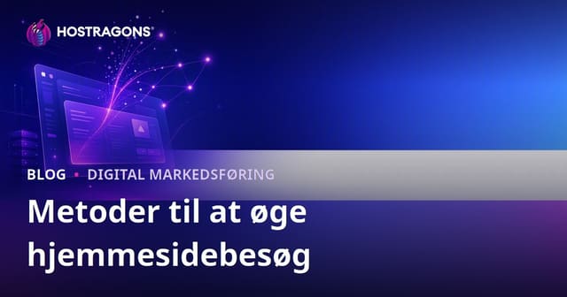 Guide til at Øge Website Trafik (Organisk Besøgstal): Få Flere Besøgende