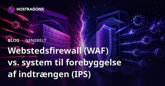 Webstedsfirewall (WAF) vs. system til forebyggelse af indtrængen (IPS)