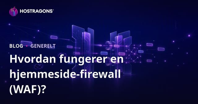 Hvordan fungerer en hjemmeside-firewall (WAF)?