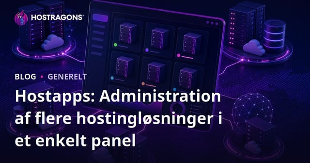 Hostapps: Ét Panel, Flere Hosting Kontroller