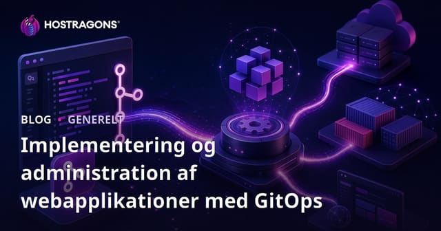 Implementering og administration af webapplikationer med GitOps