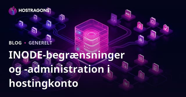 Indehavelse og Administration af INODE Begrænsninger i Hosting Konti