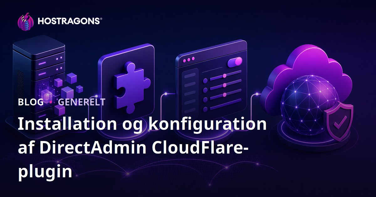 Installation og Konfiguration af DirectAdmin CloudFlare Plugin