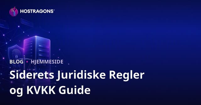 Juridiske regler og GDPR-krav ved oprettelse af en hjemmeside i Danmark