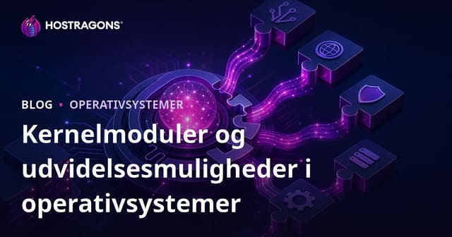 Kernelmoduler og udvidelsesmuligheder i operativsystemer
