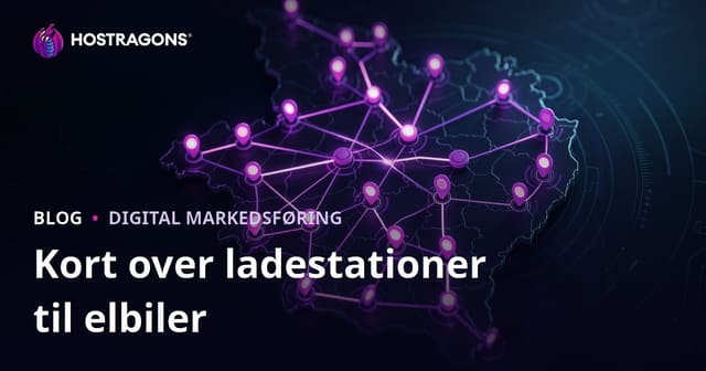 Kort over Elektriske Bilopladningsstationer og Regionale Trafiktrækning Strategier