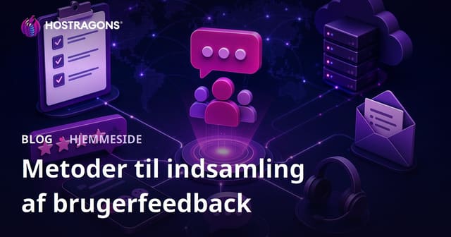 Metoder til indsamling af brugerfeedback