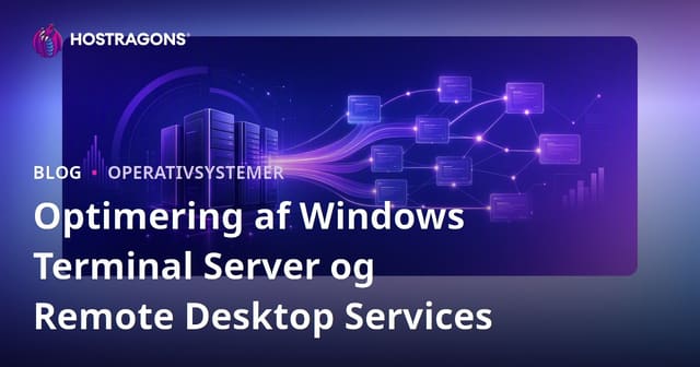 Optimering af Windows Terminal Server og Remote Desktop Services