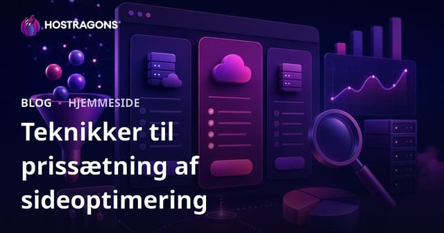 Teknikker til prissætning af sideoptimering