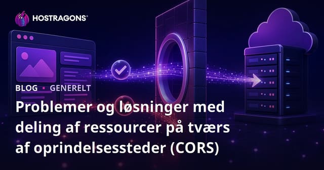 Problemer og Løsninger med Cross-Origin Resource Sharing (CORS)
